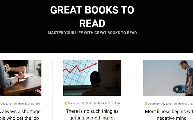 Great Books To Read  from Chrome web store to be run with OffiDocs Chromium online
