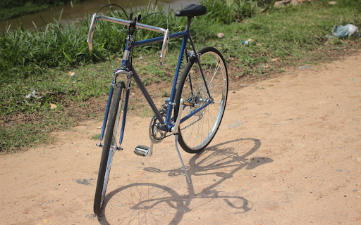Green bicycle  from Chrome web store to be run with OffiDocs Chromium online