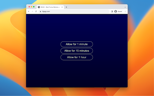 Green Blocker  from Chrome web store to be run with OffiDocs Chromium online