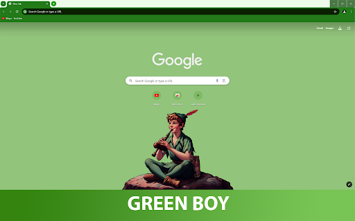 Green Boy  from Chrome web store to be run with OffiDocs Chromium online
