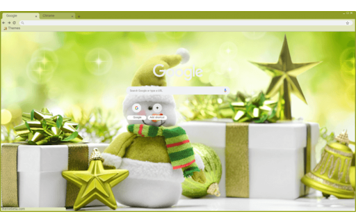 green christmas  from Chrome web store to be run with OffiDocs Chromium online