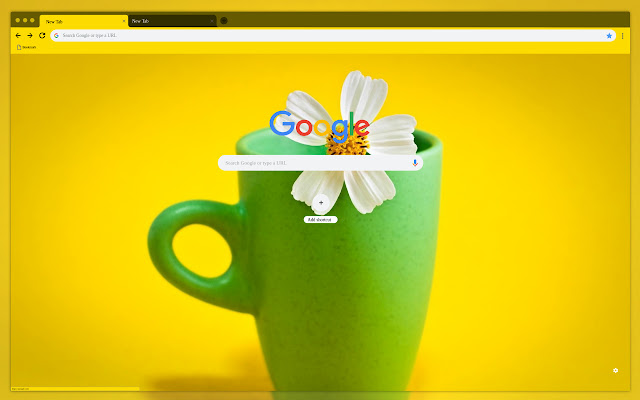 Green cup  from Chrome web store to be run with OffiDocs Chromium online