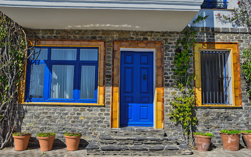 Green door frame  from Chrome web store to be run with OffiDocs Chromium online