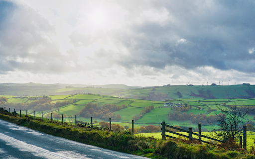 Green Fields  from Chrome web store to be run with OffiDocs Chromium online