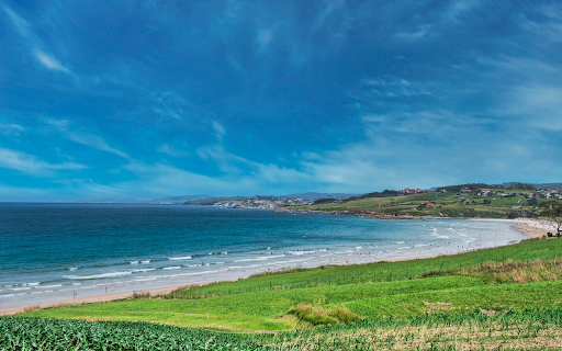 Green fields by the sea  from Chrome web store to be run with OffiDocs Chromium online