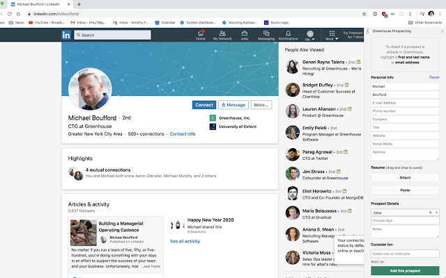 Greenhouse Prospecting  from Chrome web store to be run with OffiDocs Chromium online