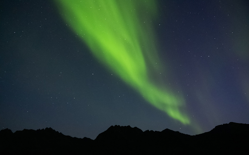 Green light at night  from Chrome web store to be run with OffiDocs Chromium online