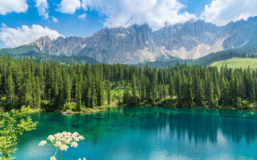 Green mountain lake  from Chrome web store to be run with OffiDocs Chromium online