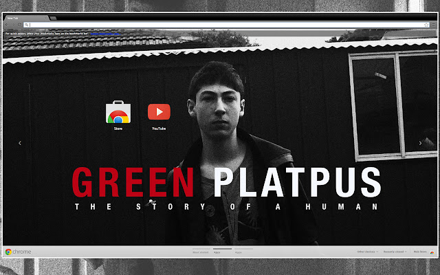 Platypus سبز از فروشگاه وب کروم برای اجرای آنلاین با OffiDocs Chromium