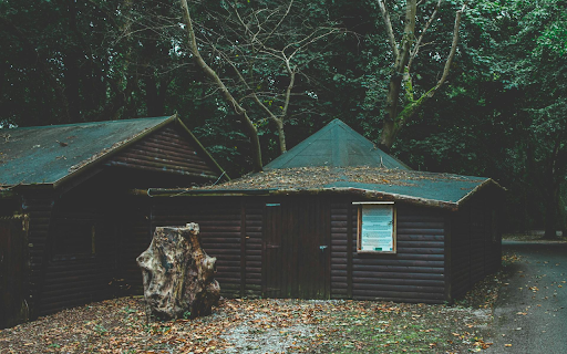 Green Roof Wooden House  from Chrome web store to be run with OffiDocs Chromium online