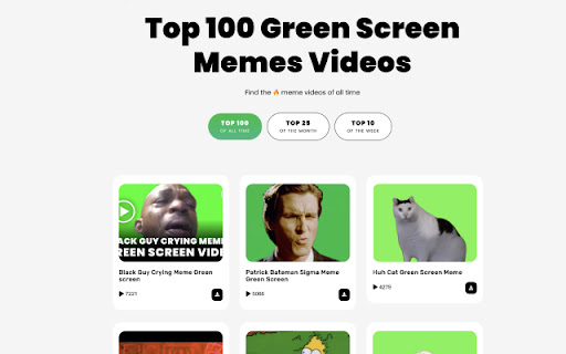 Green Screen Memes Search from Chrome web store to be run with OffiDocs Chromium online Green Screen Memes Search from Chrome web store to be run with OffiDocs Chromium online