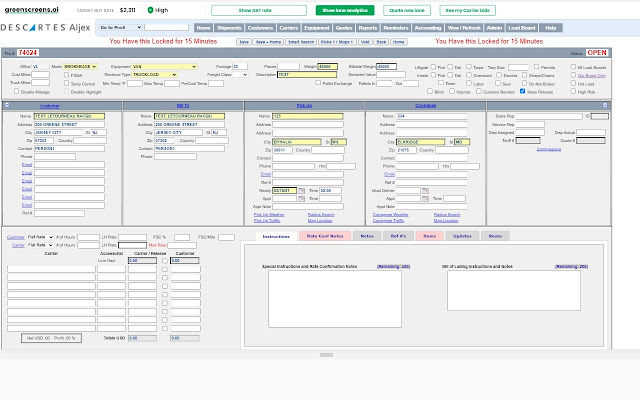 Greenscreens TMSSupercharger  from Chrome web store to be run with OffiDocs Chromium online