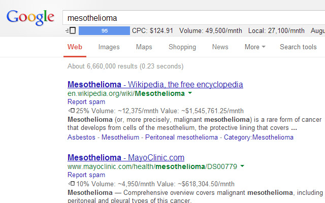 GrepWords CPC Search Volume Enhancer dal Chrome Web Store da eseguire con OffiDocs Chromium online