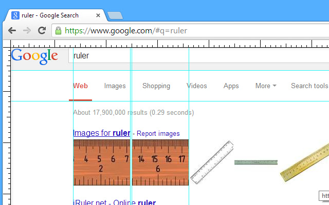 Grid Ruler  from Chrome web store to be run with OffiDocs Chromium online