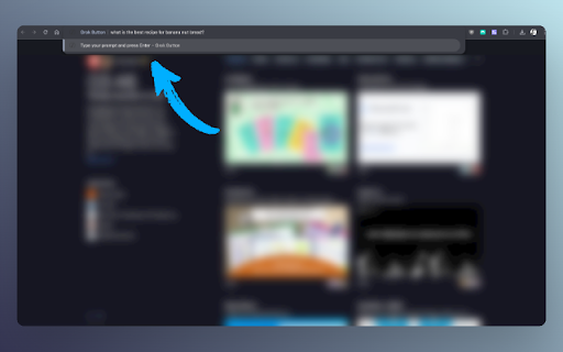 Grok Button  from Chrome web store to be run with OffiDocs Chromium online