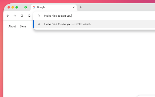 Grok Search  from Chrome web store to be run with OffiDocs Chromium online