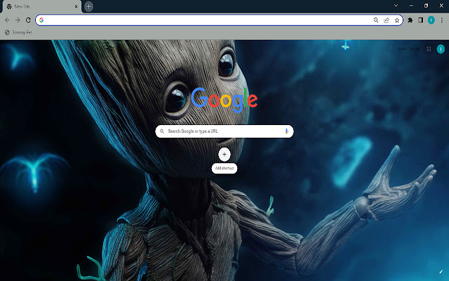 Groot Theme  from Chrome web store to be run with OffiDocs Chromium online