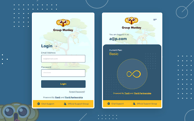 Group Monkey  from Chrome web store to be run with OffiDocs Chromium online
