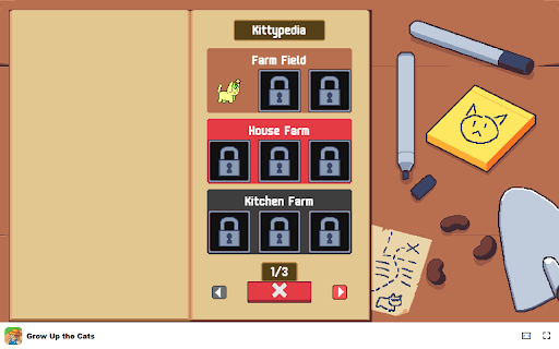 Grow Up the Cats Game Farm kittens with your robot cat companion!  from Chrome web store to be run with OffiDocs Chromium online