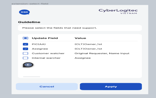 GSD Assistant for TEST/STG  from Chrome web store to be run with OffiDocs Chromium online