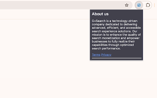 G+Search  from Chrome web store to be run with OffiDocs Chromium online