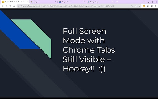 GSlide Presenter  from Chrome web store to be run with OffiDocs Chromium online