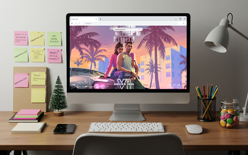 GTA 6 Grand Theft Auto VI Live Wallpaper  from Chrome web store to be run with OffiDocs Chromium online