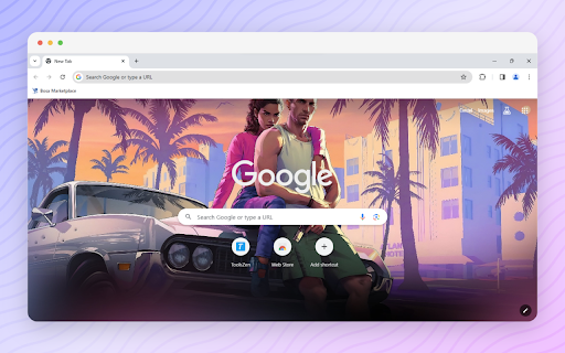 GTA 6 Theme  from Chrome web store to be run with OffiDocs Chromium online