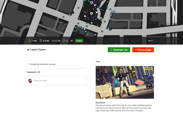 GTALens + R* Social Club  from Chrome web store to be run with OffiDocs Chromium online