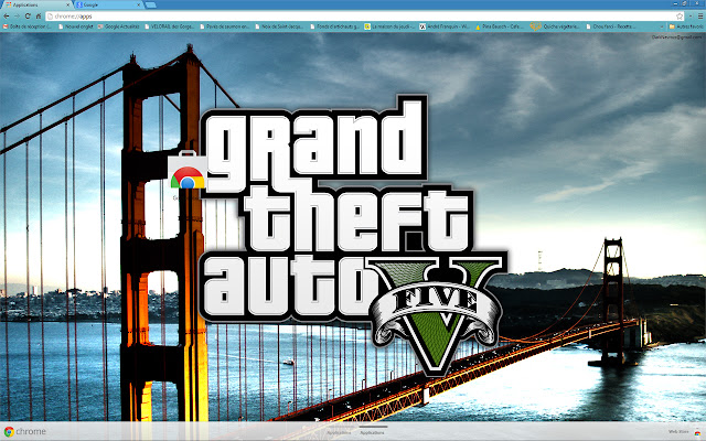GTA V Golden Gate  from Chrome web store to be run with OffiDocs Chromium online