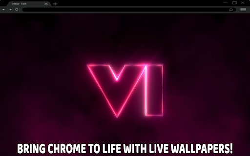 GTA VI Logo Live Wallpaper  from Chrome web store to be run with OffiDocs Chromium online