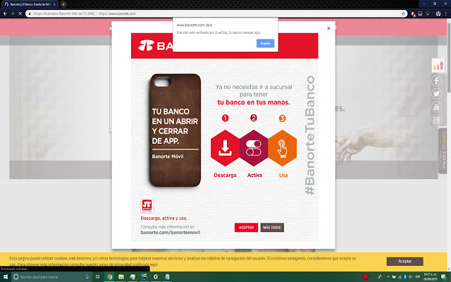 GuardDog  from Chrome web store to be run with OffiDocs Chromium online