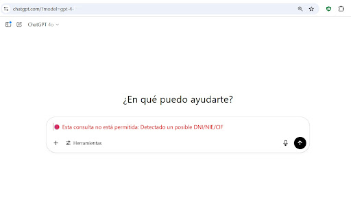 GuardGPT Lite  from Chrome web store to be run with OffiDocs Chromium online