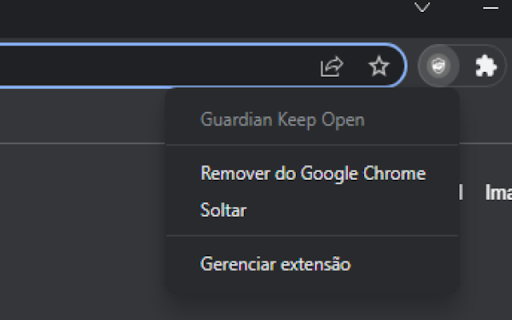Guardian Keep Open  from Chrome web store to be run with OffiDocs Chromium online