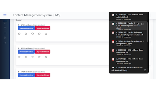 GUC downloader  from Chrome web store to be run with OffiDocs Chromium online