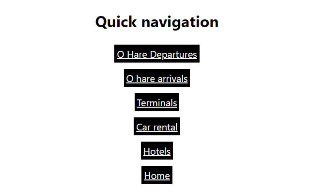 Guide to Chicago OHareAirport  from Chrome web store to be run with OffiDocs Chromium online