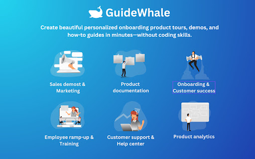 GuideWhale Editor  from Chrome web store to be run with OffiDocs Chromium online