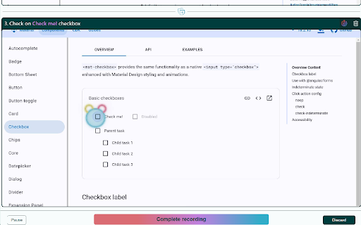 Guidiety  from Chrome web store to be run with OffiDocs Chromium online
