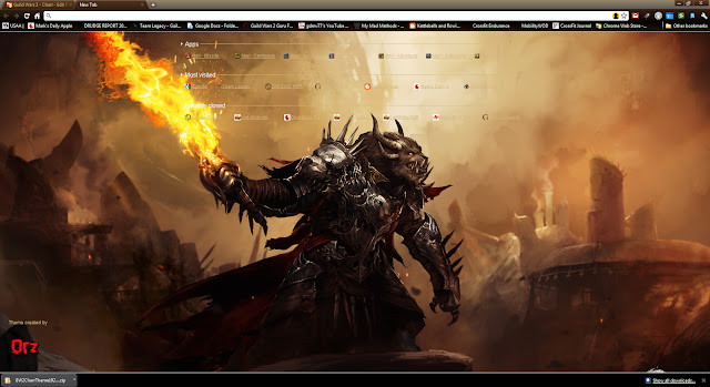 Guild Wars 2 Charr  from Chrome web store to be run with OffiDocs Chromium online