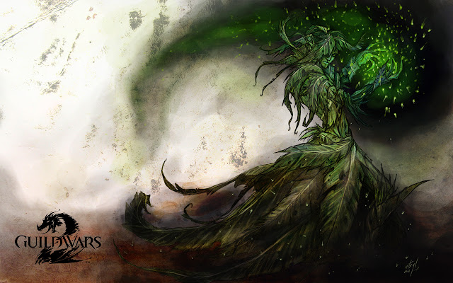 Guild Wars 2 Sylvari Necromancer  from Chrome web store to be run with OffiDocs Chromium online