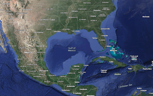 Gulf of Mexico  from Chrome web store to be run with OffiDocs Chromium online