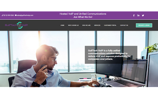 GulfTech VoIP  from Chrome web store to be run with OffiDocs Chromium online
