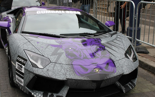 Gumball 3000 Lamborghini Aventador  from Chrome web store to be run with OffiDocs Chromium online