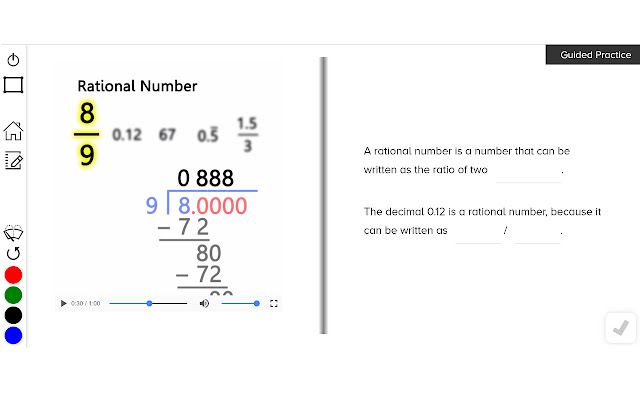 Guzinta Math: Combine Like Terms  from Chrome web store to be run with OffiDocs Chromium online