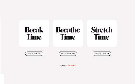 Gympass ScreenSaver  from Chrome web store to be run with OffiDocs Chromium online