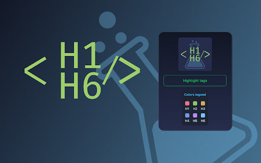 H1 H6 Tag Tester  from Chrome web store to be run with OffiDocs Chromium online