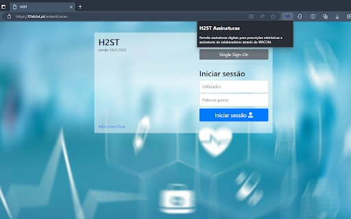 H2ST Assinaturas  from Chrome web store to be run with OffiDocs Chromium online