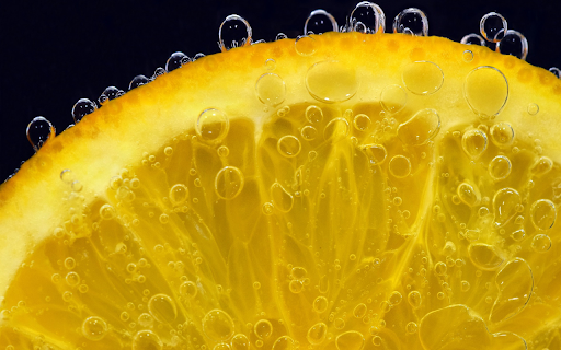 Half an orange  from Chrome web store to be run with OffiDocs Chromium online