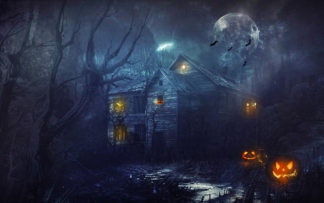 Halloween Creepy Graveyard  from Chrome web store to be run with OffiDocs Chromium online