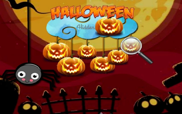 Halloween Hidden Pumpkins จาก Chrome เว็บสโตร์ที่จะรันด้วย OffiDocs Chromium ออนไลน์